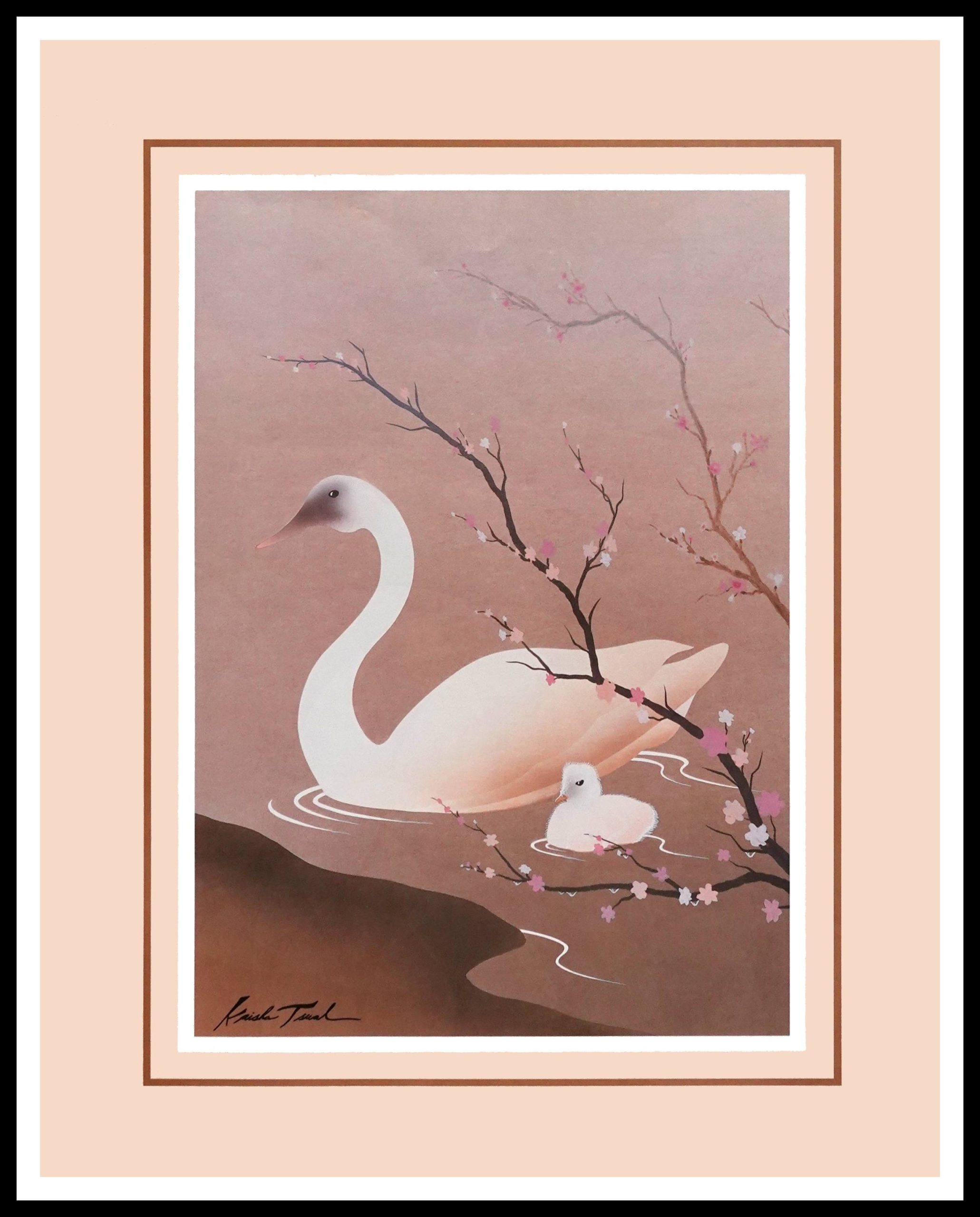 TS 466 Swan with baby